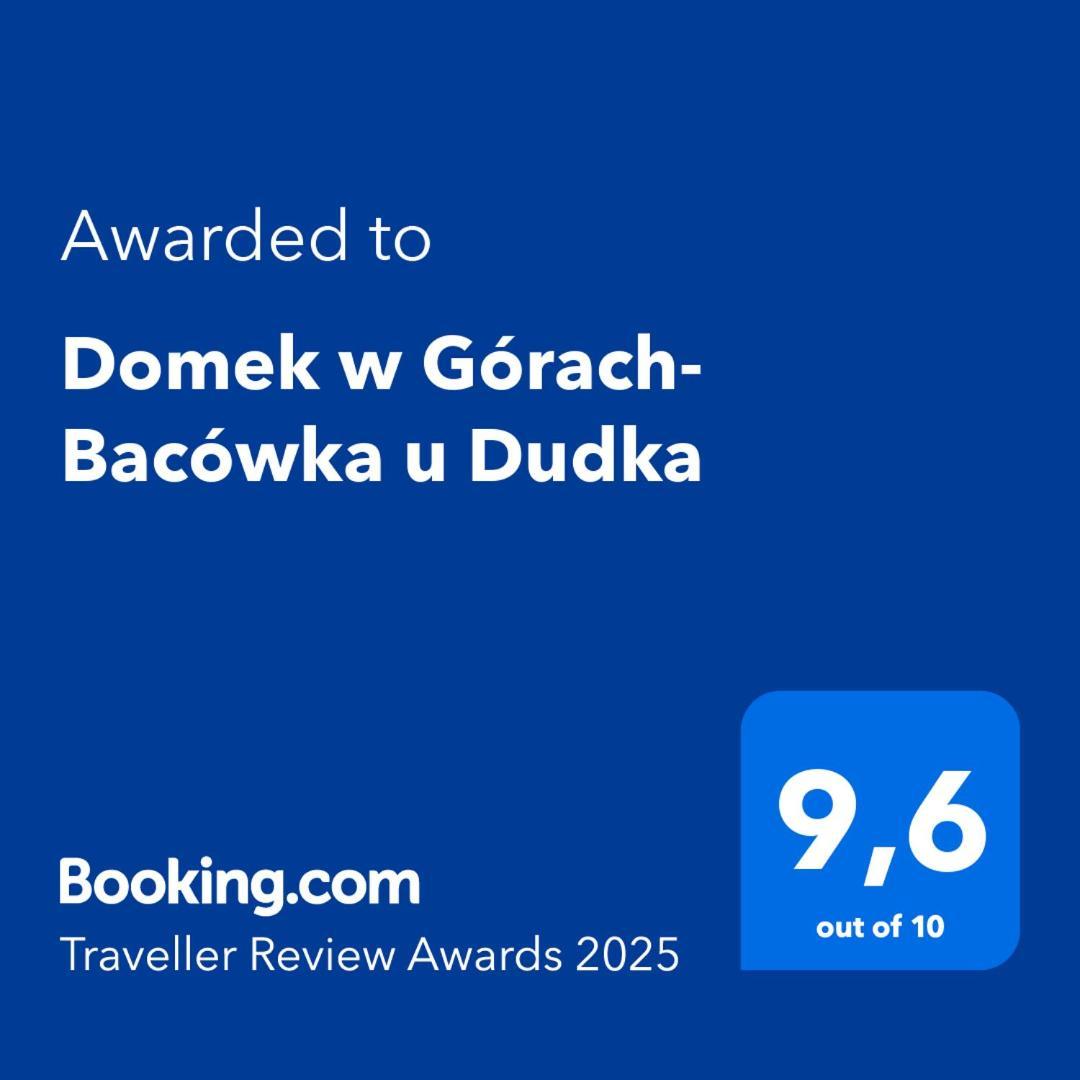 Domek W Gorach- Bacowka U Dudka Nowy Targ Εξωτερικό φωτογραφία